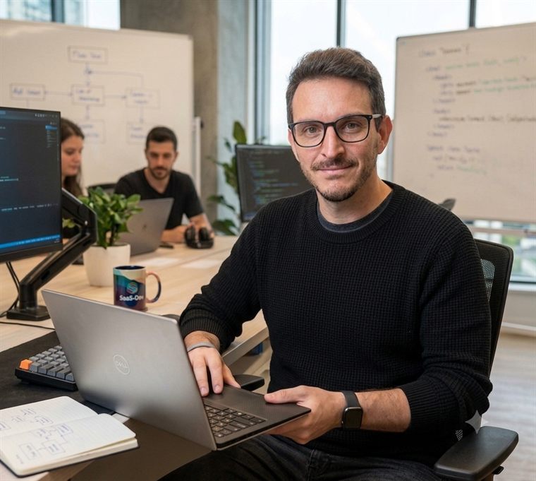 Luciano G., fundador de Click360